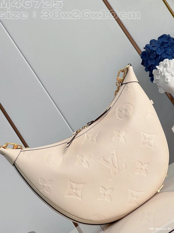 Aaa replica bags LOOP LOUIS VUITTON HOBO 0724